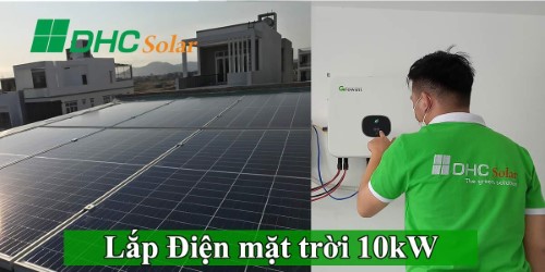 lắp điện mặt trời 10kW